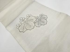 アンティーク　桐模様織り出し袋帯(材料)(サービス品)